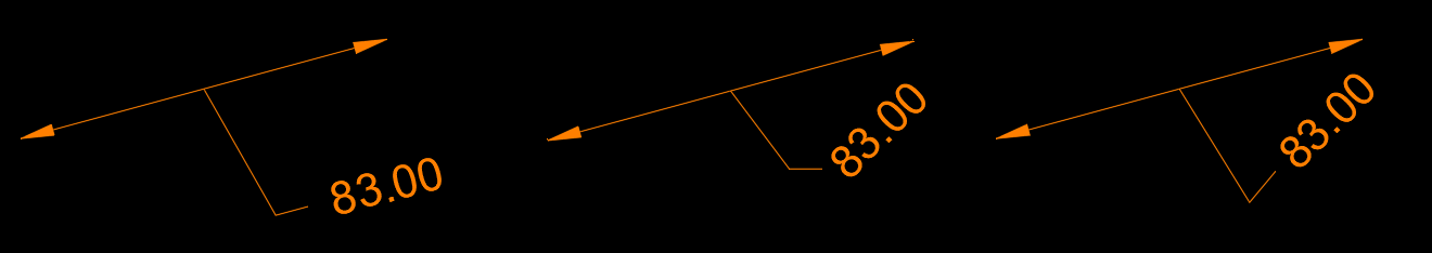 Solved: Dimension Text Rotation does not keep landing angle with text ...
