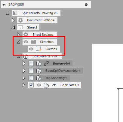 Can't edit sketch in drawing - Autodesk Community