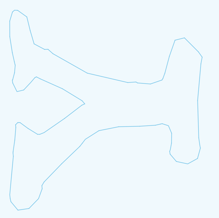 Imported a vector file.. now need to turn sharp points into fillets for ...