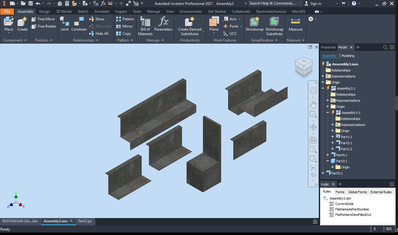 Solved: FLAT PATTERN DIMS FILLED OUT AND ADDED TO PARAMETERS - Autodesk ...