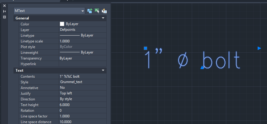 FONTALT not replacing diameter symbol with alternative font in 2025 ...