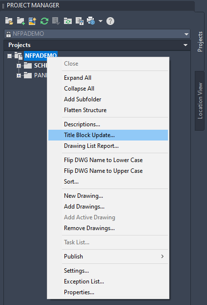 Project Setup Questions from a New Autocad Electrical User - Autodesk ...