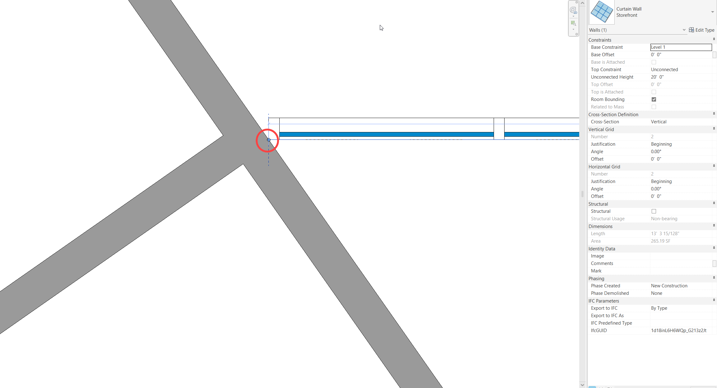 Curtain Walls Consistently Joining To Wrong Wall - Autodesk Community