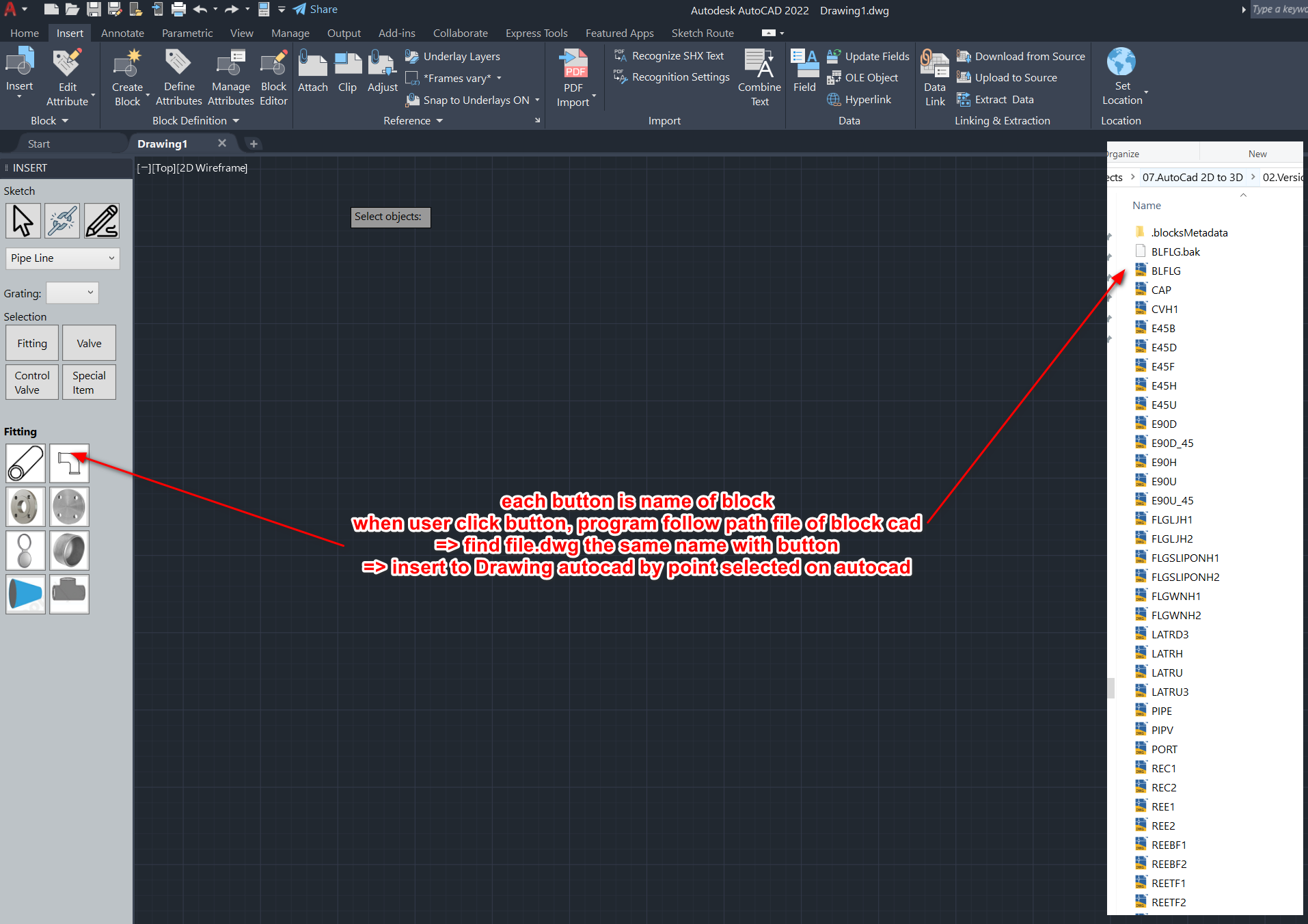 Solved: optimize Insert Block Cad to Current Drawing by net - Autodesk ...