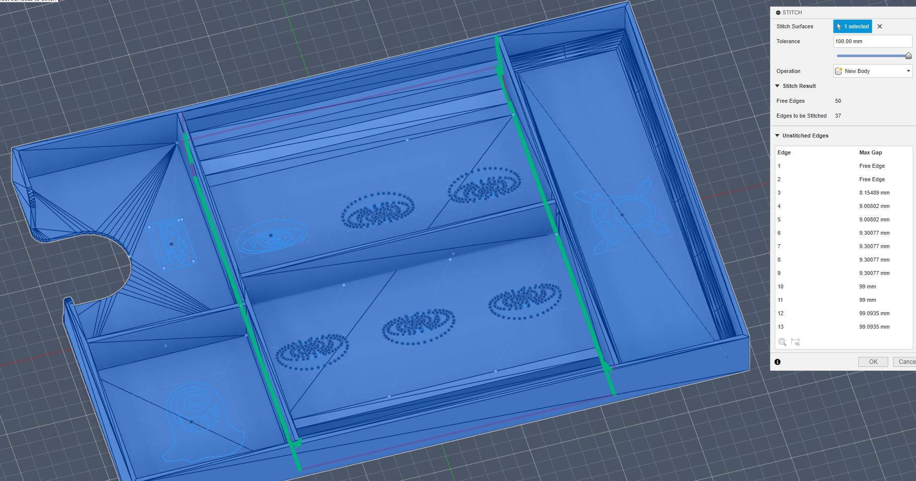 Cannot turn surface into body - Autodesk Community