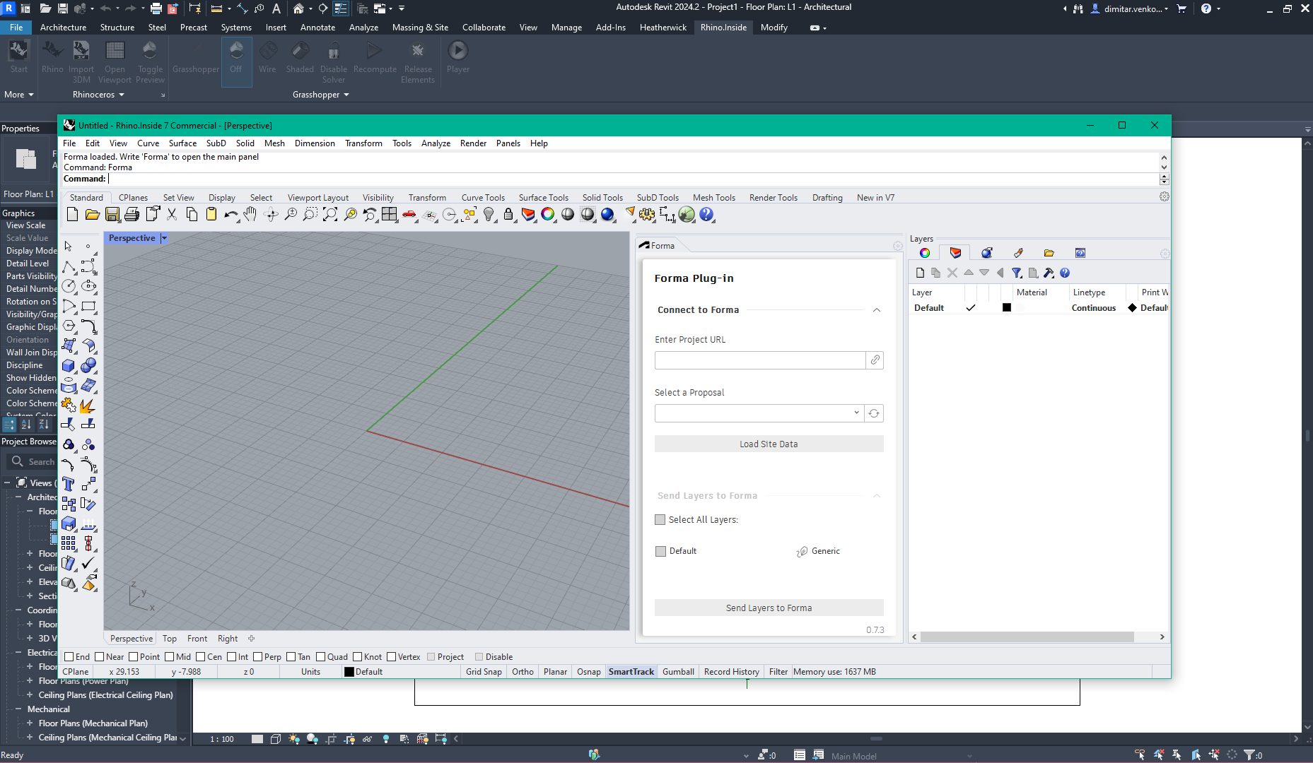 Solved: Rhino plug in bug report 101 - Autodesk Community