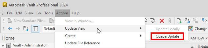 Solved: Update View grayed out when trying to do multiple files at once ...