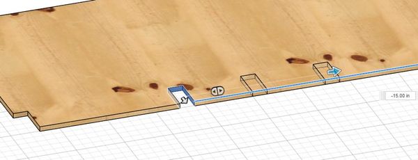 If I put the notch in the middle of the edge where I can define 3 faces...