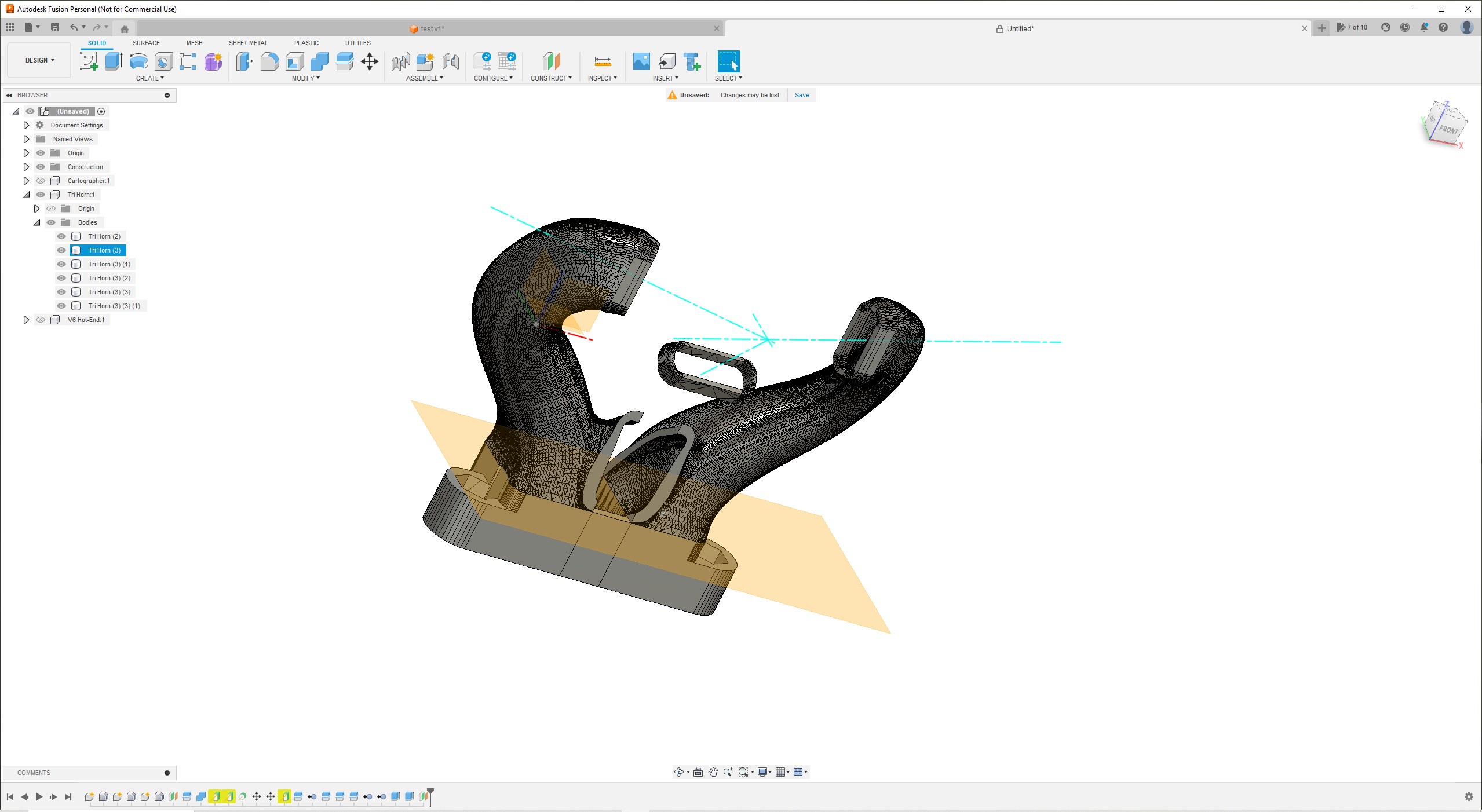 Unable to split body - Autodesk Community