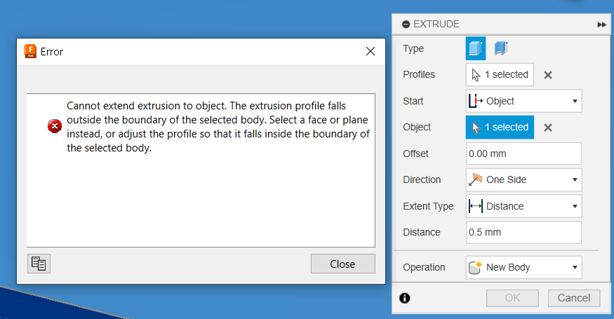 Fusion 360 bug cannot extend extrusion to object.PNG