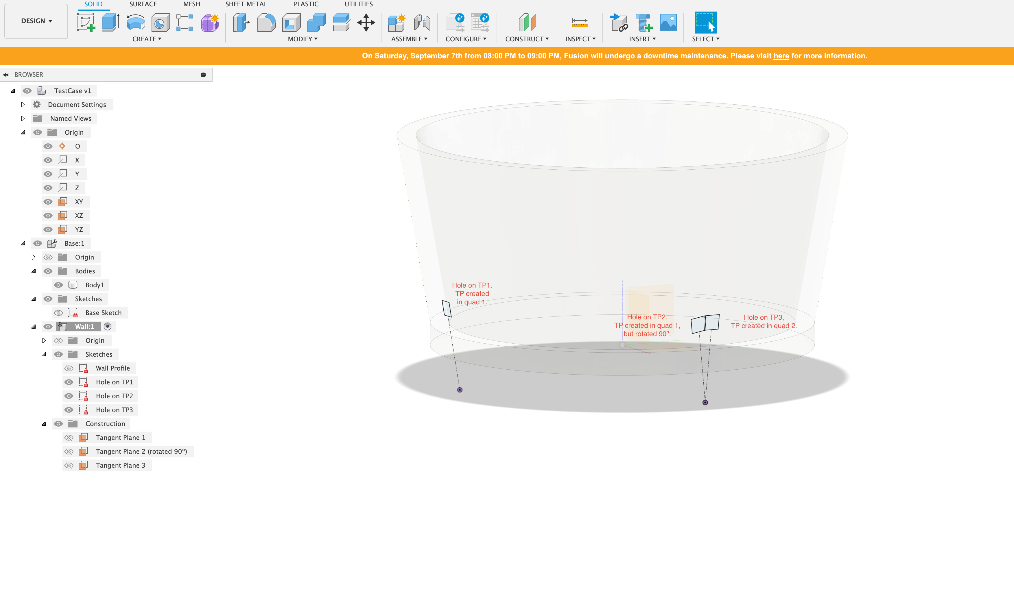 Problem with Tangent Plane on a cone. - Autodesk Community