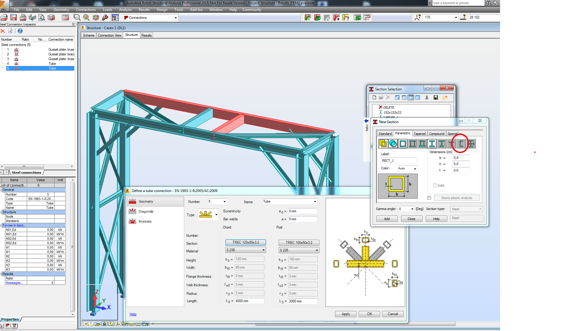 Solved: Steel Connection Design - Autodesk Community - Robot Structural  Analysis Products