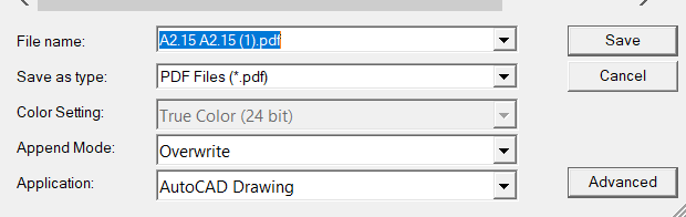 Solved: File name setting in plot/save as - Autodesk Community