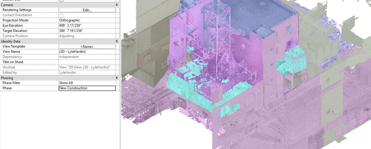 Point cloud phases yield different colors - Autodesk Community