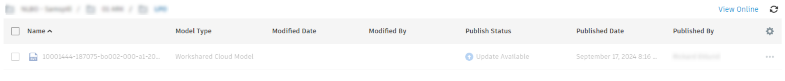 Model on ACC is greyed out for team member - Autodesk Community