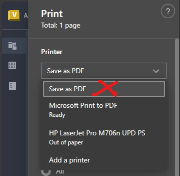 Solved: Remove Save as PDF in Vault Thin Client - Autodesk Community