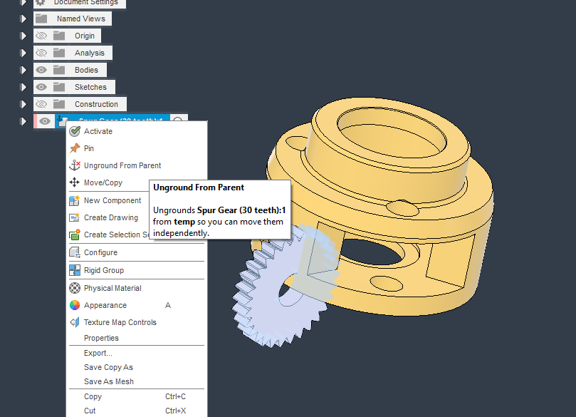 Help with chamfer gear's - Autodesk Community