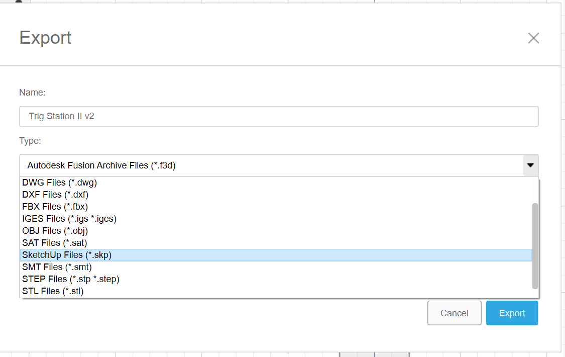 Help! Convert F3D to Sketchup file Autodesk Community