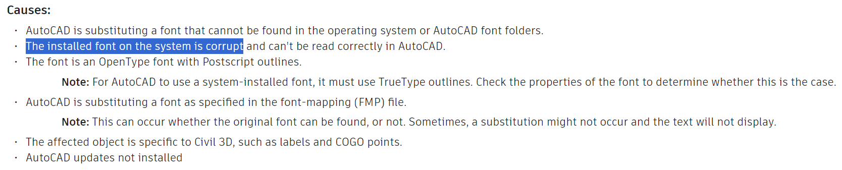 Solved: Font underline issue on different computers - Autodesk Community