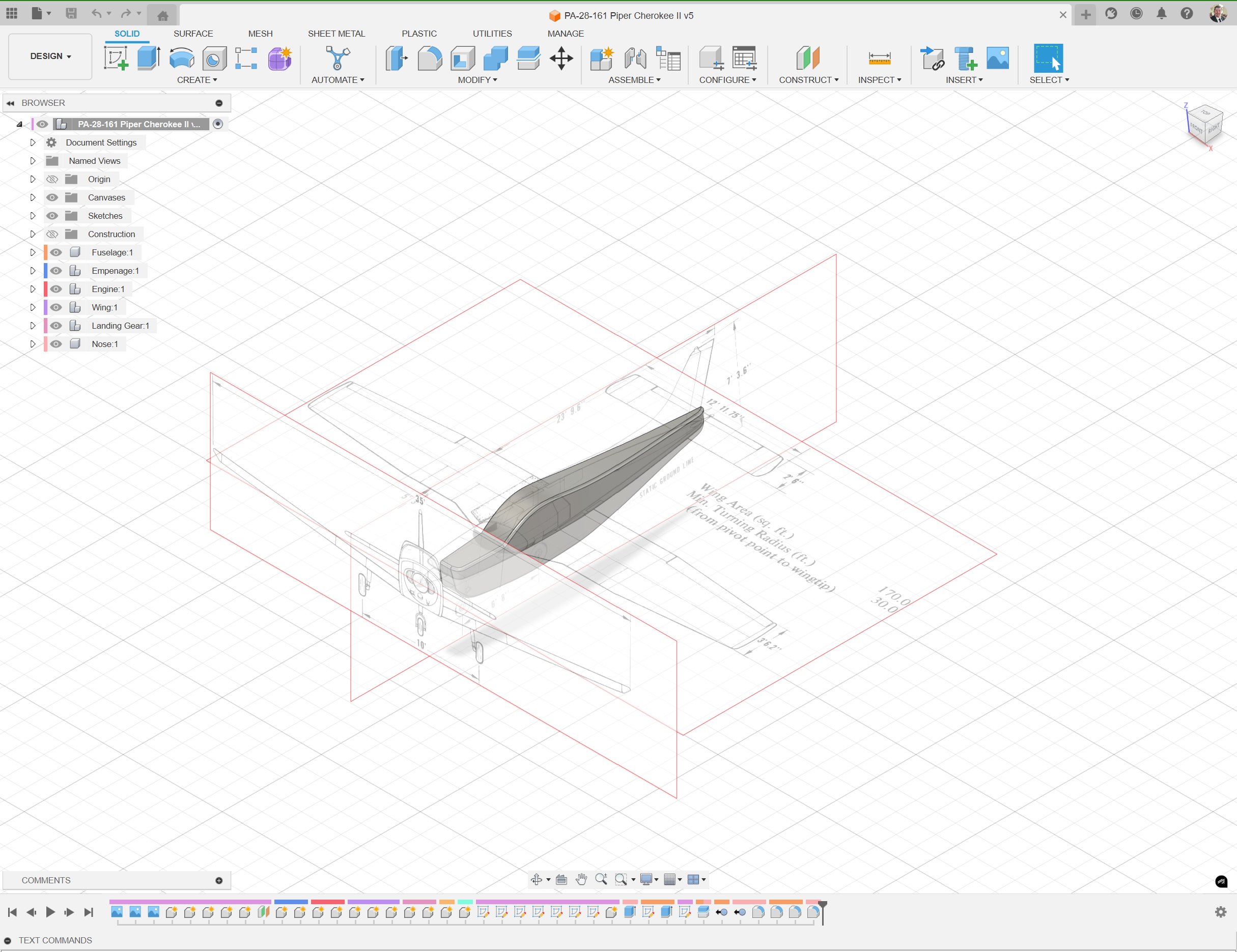Help with modeling full size in Fusion for scale model output