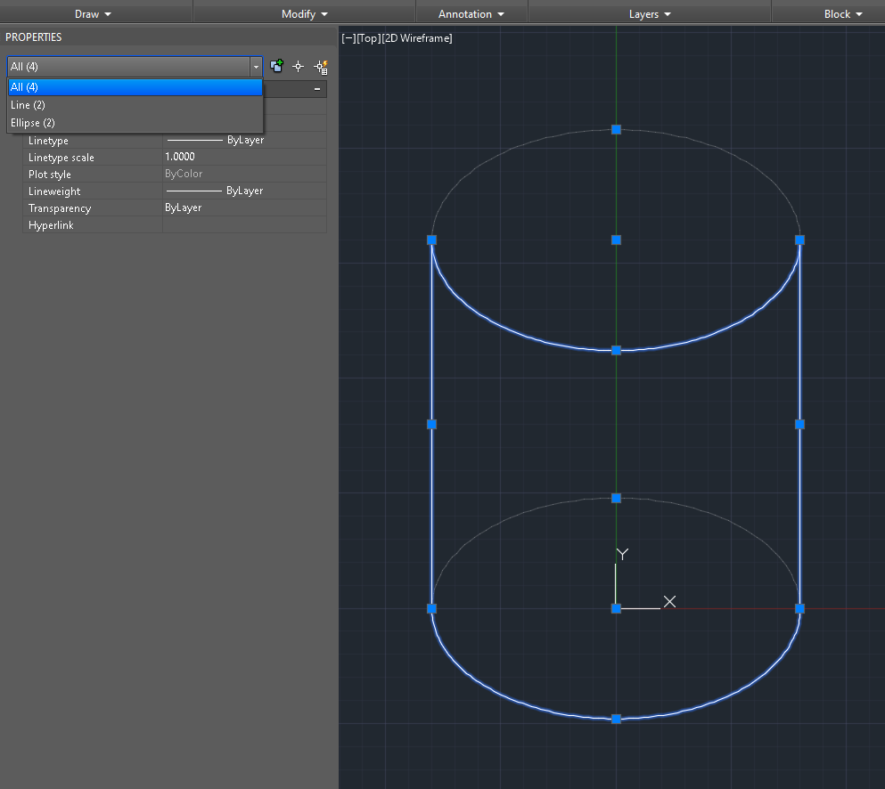 How to define hatch boundary with Ellipse using Internal point