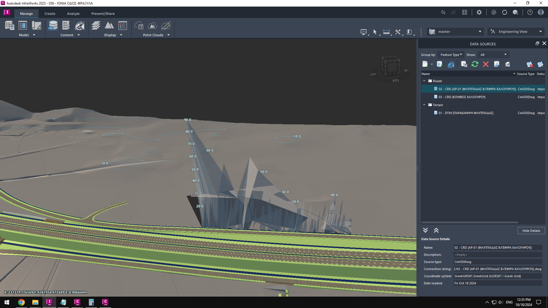 Corridor Component Roads and Terrain Surface Problems - Autodesk Community