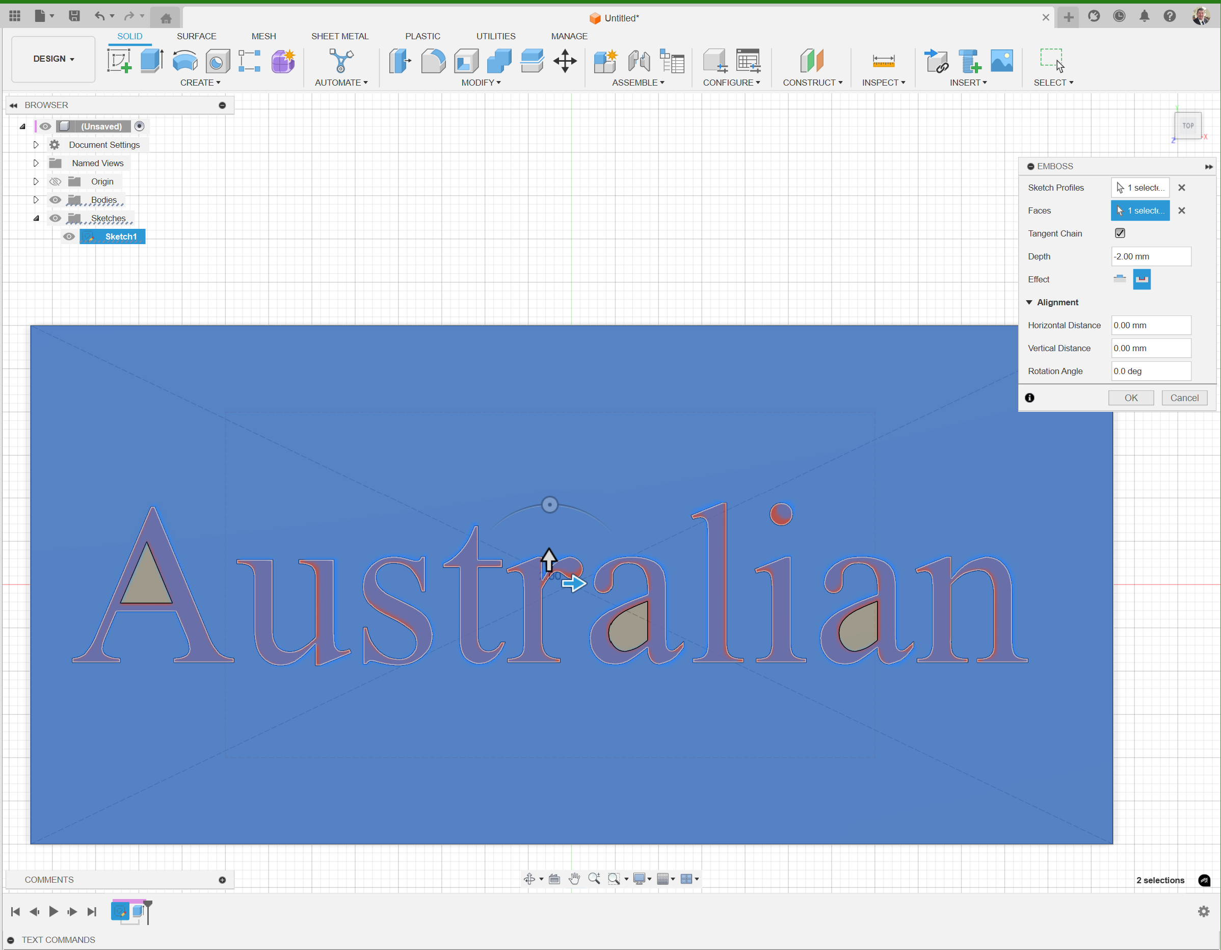 Solved: Getting the inside of letters of appear on a dxf file for laser ...