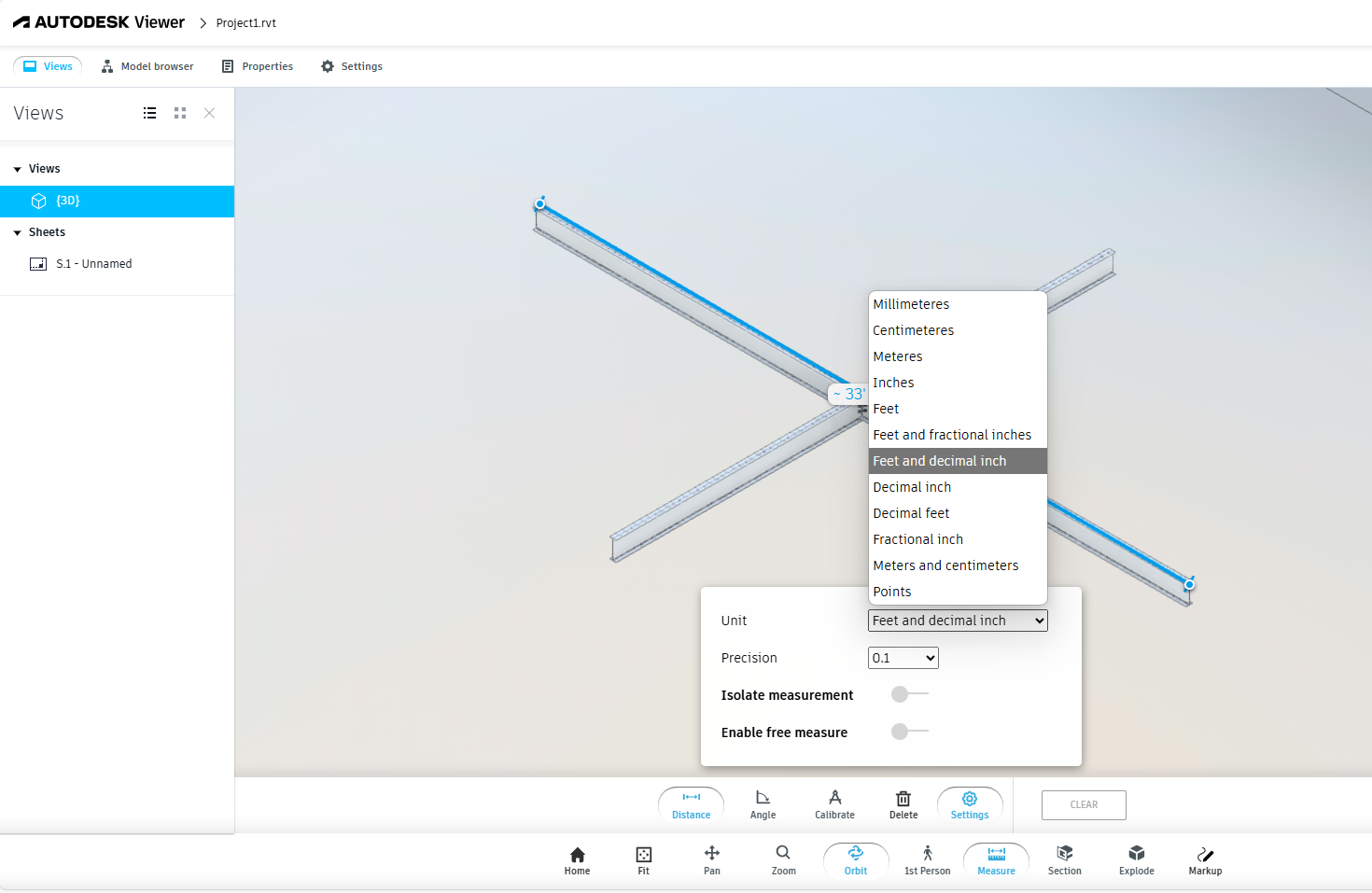 Autodesk Viewer Measurement Tool Not Working - Autodesk Community