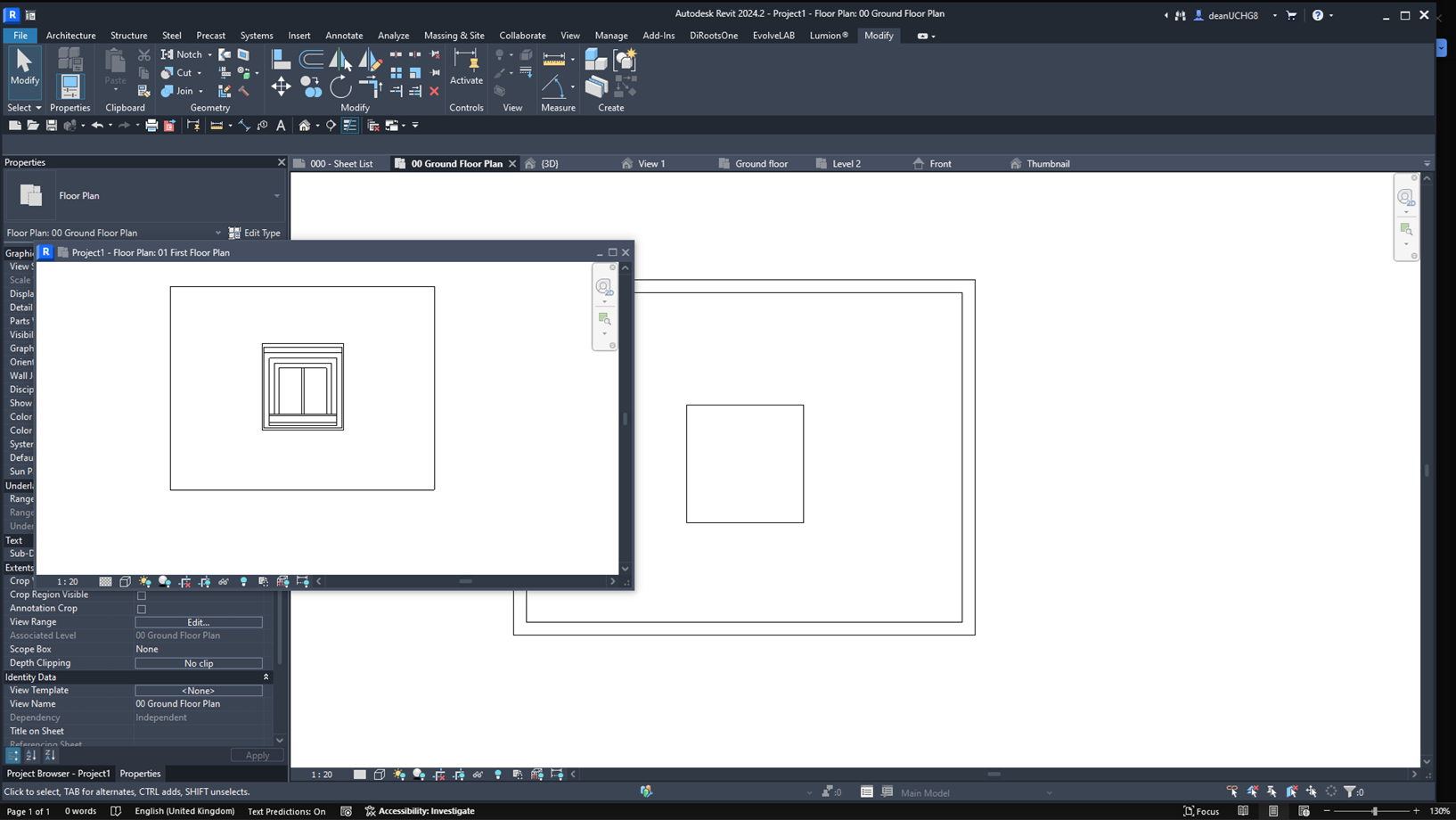 How to Show AOV Window Structural Opening on Floor Plan Below in Revit ...