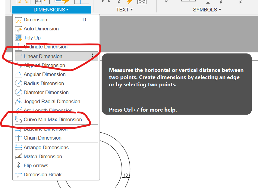 Solved: Dimension radius delta in a Drawing - Autodesk Community