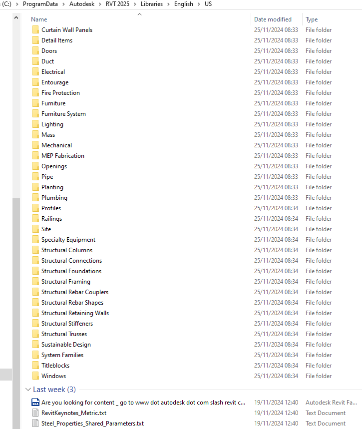 Solved: Precast content is missing - Autodesk Community
