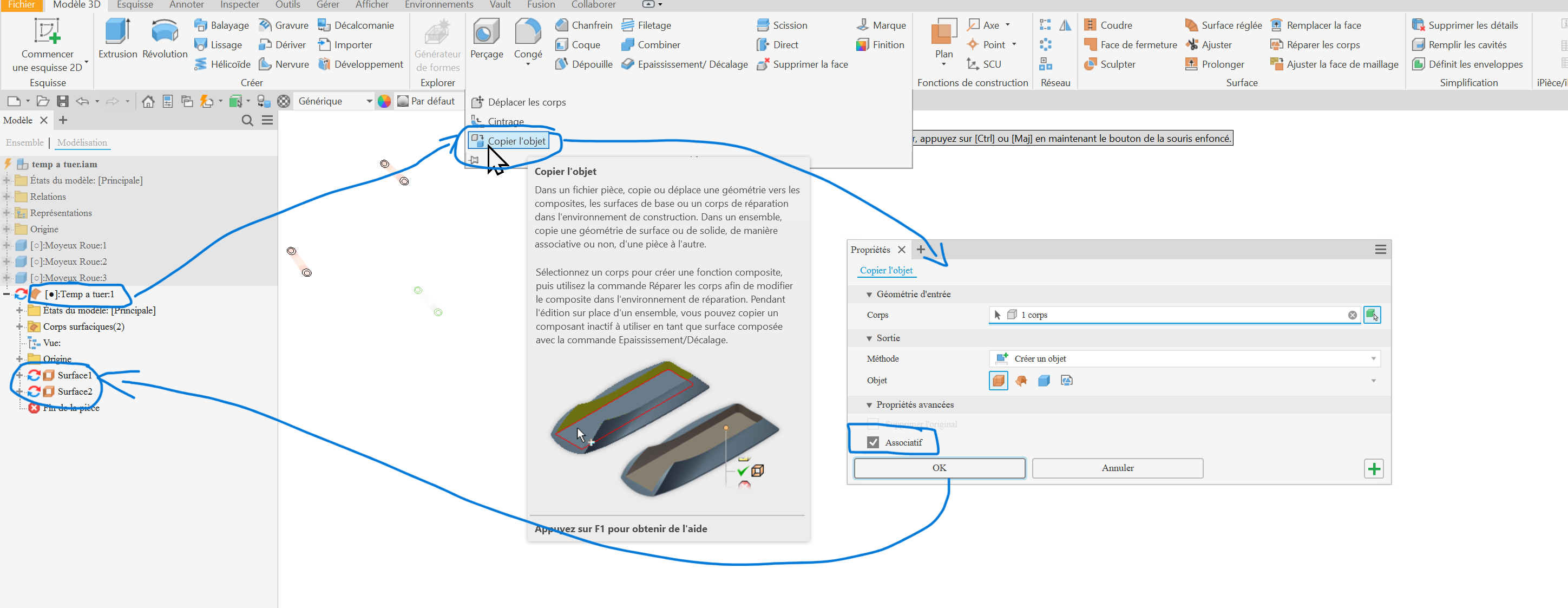Résolu : Inventor 2023 - Pièce adaptative - Autodesk Community