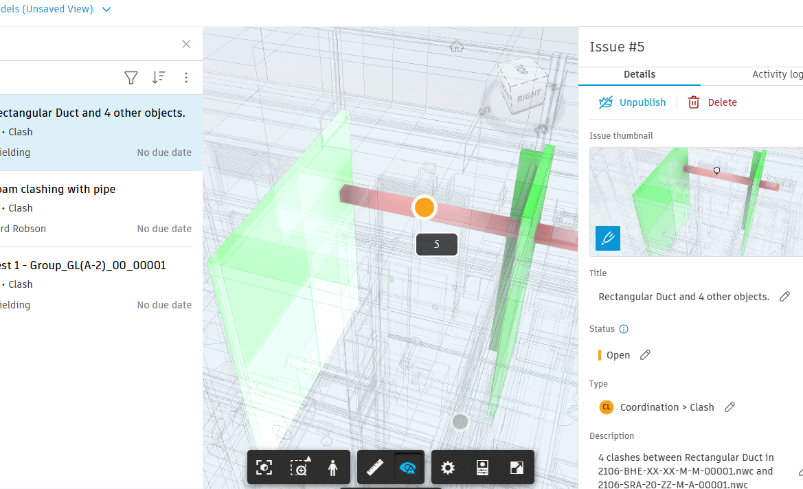 Model Coordination - Create Issue with Ghosting - Autodesk Community