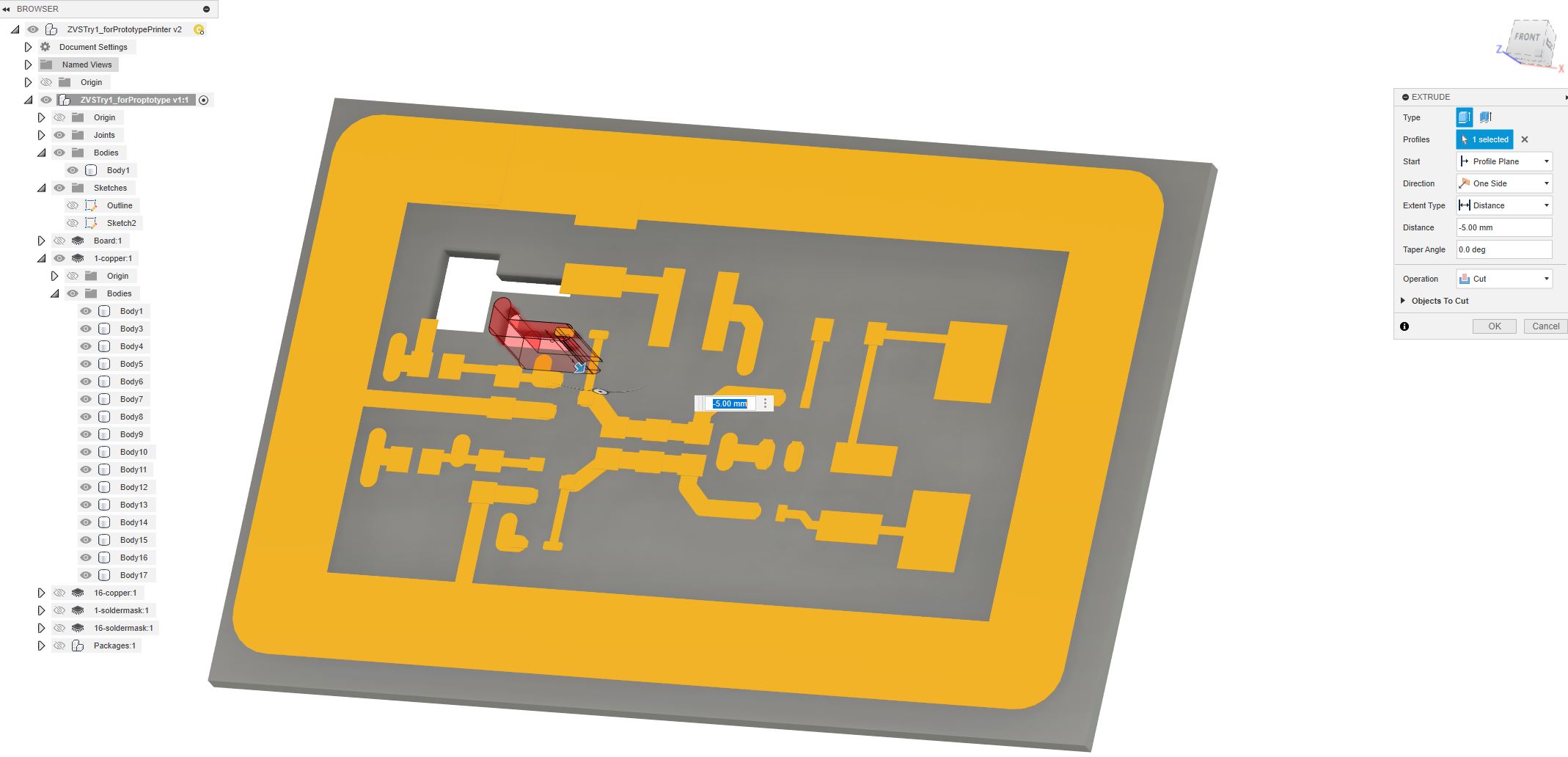 How do I make a negative of these PCB traces - Autodesk Community