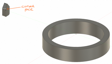 Solved: How to assemble components with curved faces - Autodesk Community