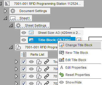 Changing Drawing Title Block and Templates - Autodesk Community