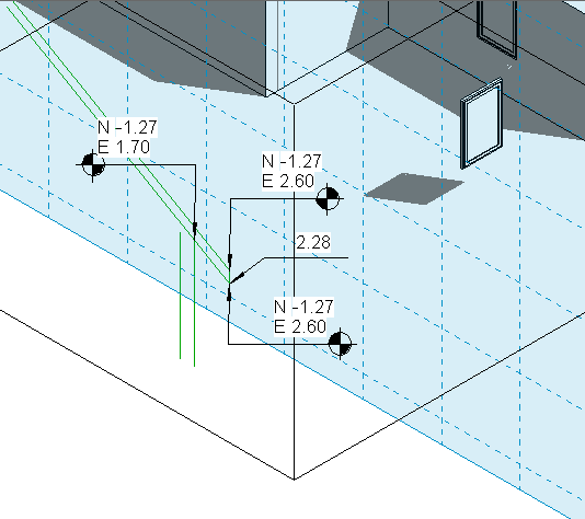 Rvt 15: Interesection point between reference plane and point ...