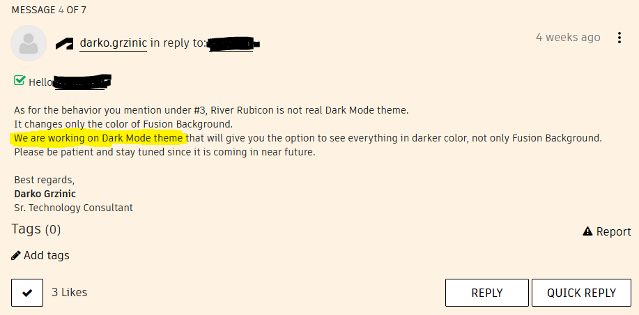 Solved: Dark mode - Autodesk Community
