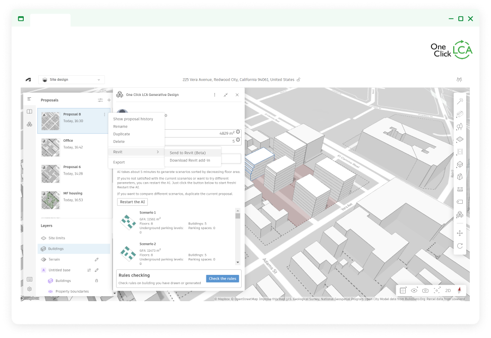 Ai generated building scenarios