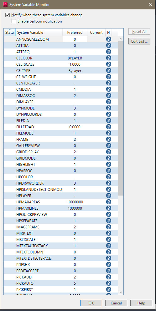Solved: What system variables would you recommend adding to the ...