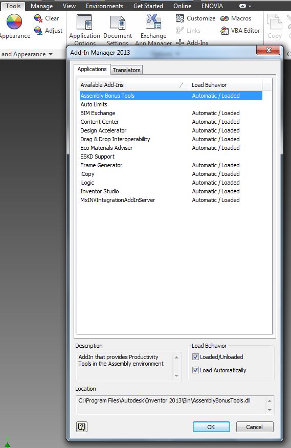 Solved Inventor Cable and Harness ribbon Missing in my inventor