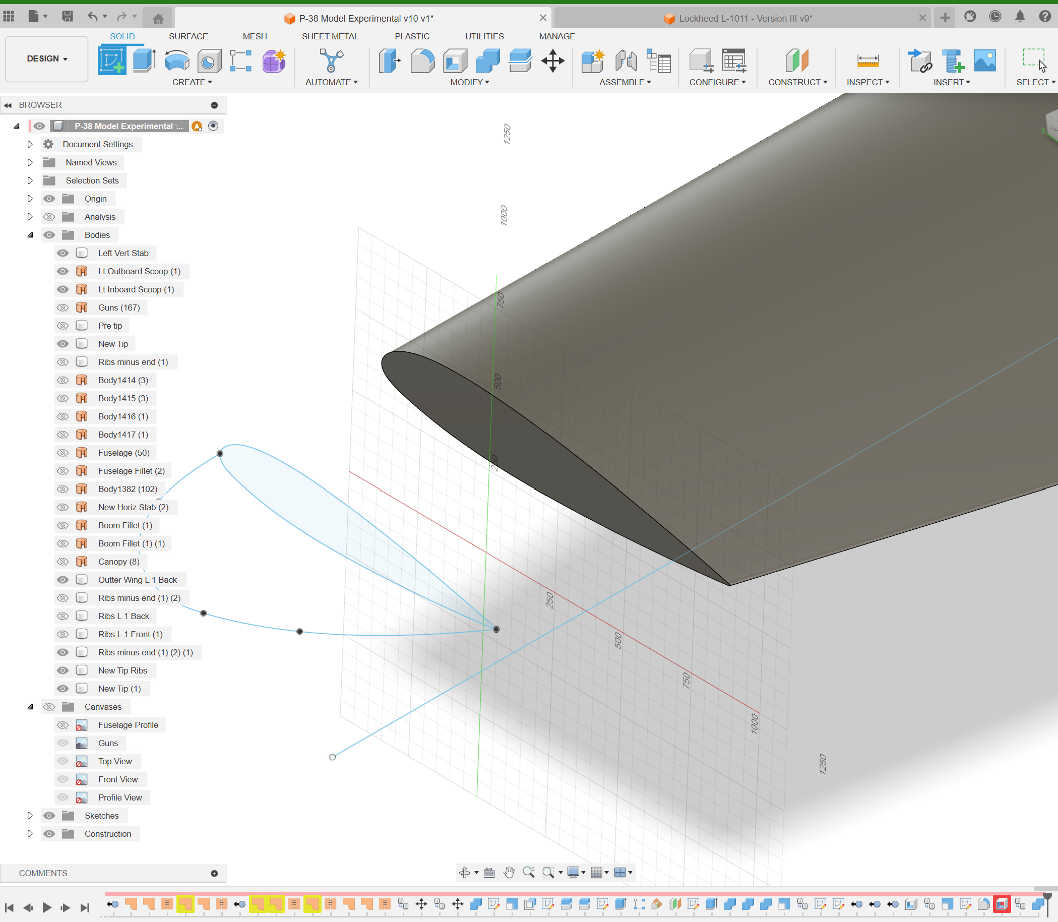Solved: Unable to Create a Negative Offset of Wingtip - Autodesk Community