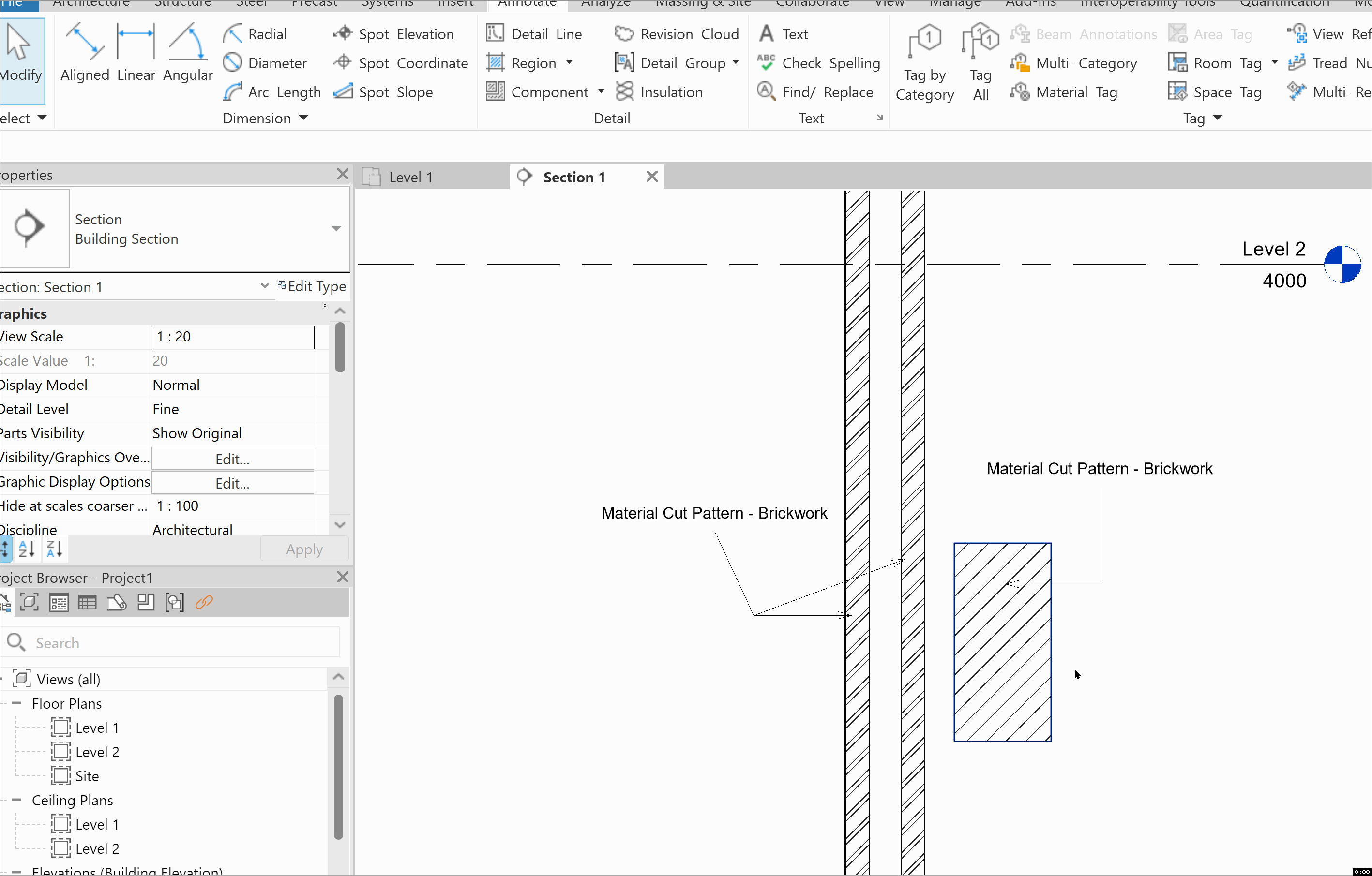 Revit Model Custom Fill Pattern Orientation Issue - Autodesk Community