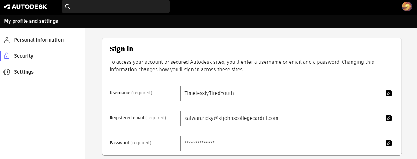 Update Student Account from High School to College - Autodesk Community