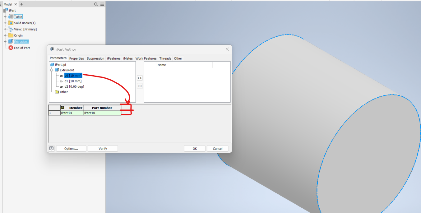 iPart creation using C# with parameters - Autodesk Community