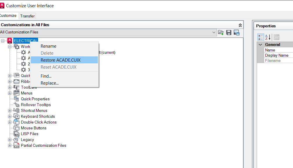 Solved: Duplicate menu items - Autodesk Community