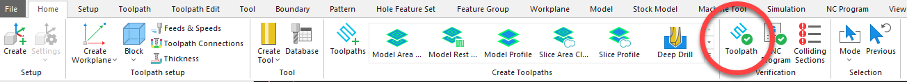 The safety icon for the tool path is confusing - Autodesk Community