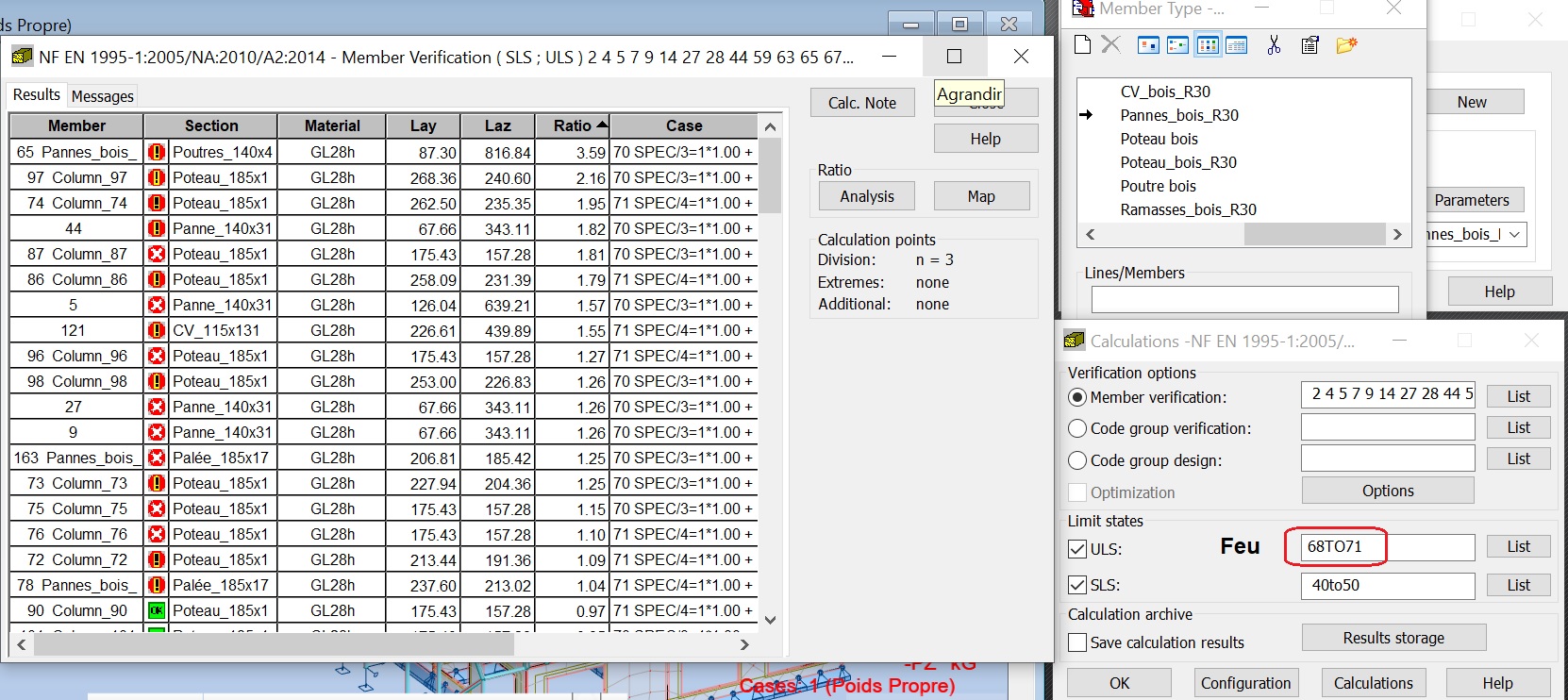 Résolu : Vérifications Eurocode ELU et FEU simultanées - Autodesk Community