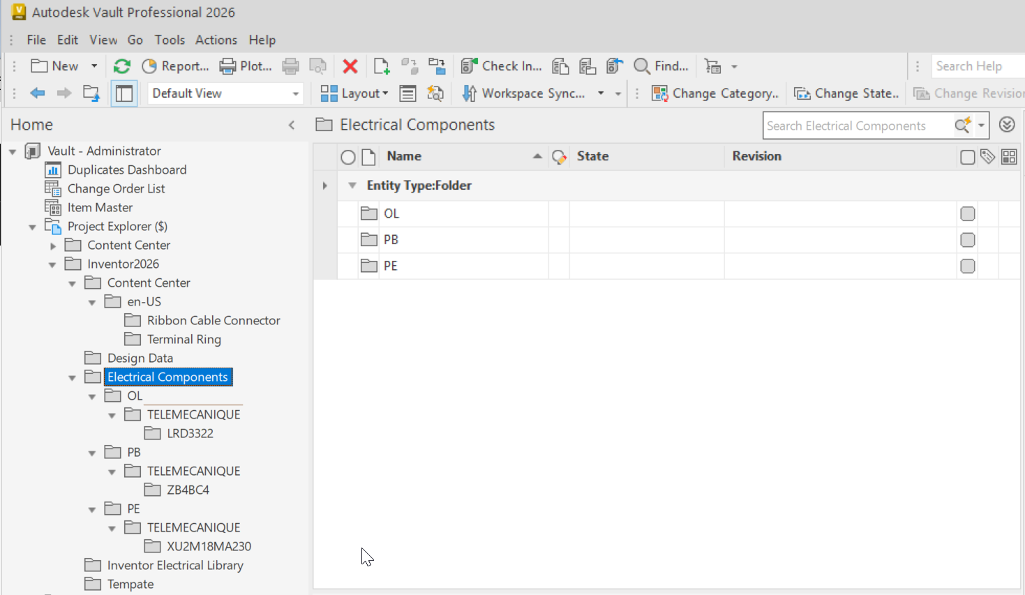 Disable creating the Electrical Components folder - Autodesk Community