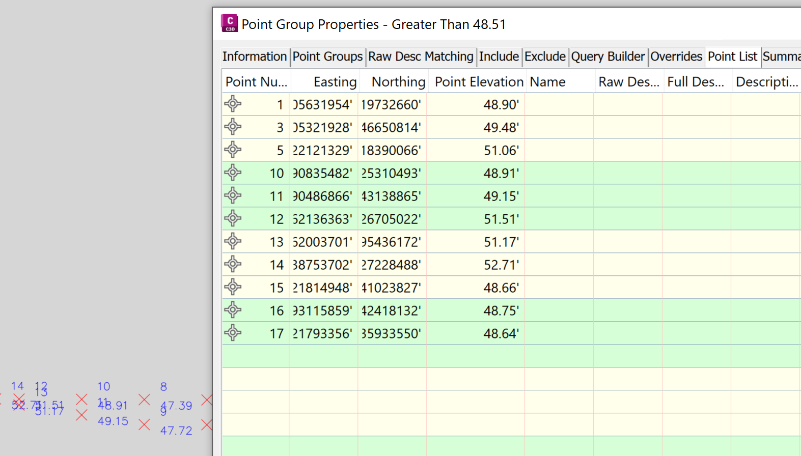 Point Group - Defnition by Elevation - Autodesk Community